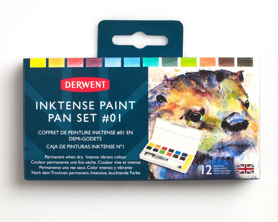 Derwent Inktense Paint Pan Sets