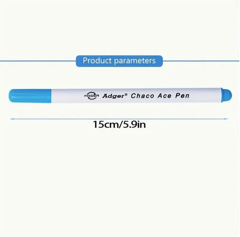 Water Soluble Vanishing Marking Pen Set - Adger Chaco