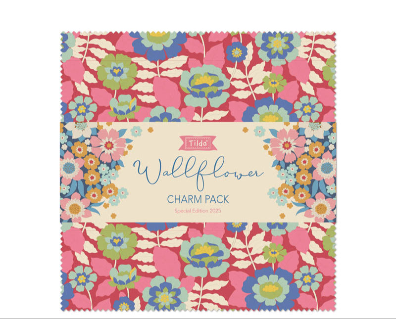 tilda wallflower fabric collection available at 2 sew textiles art quilting fabric online shop brisbane