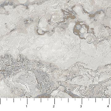 with ruler showing scale - Stonehenge graphite by Linda Ludvico 39304.94 Light grey with white and a cream undertone