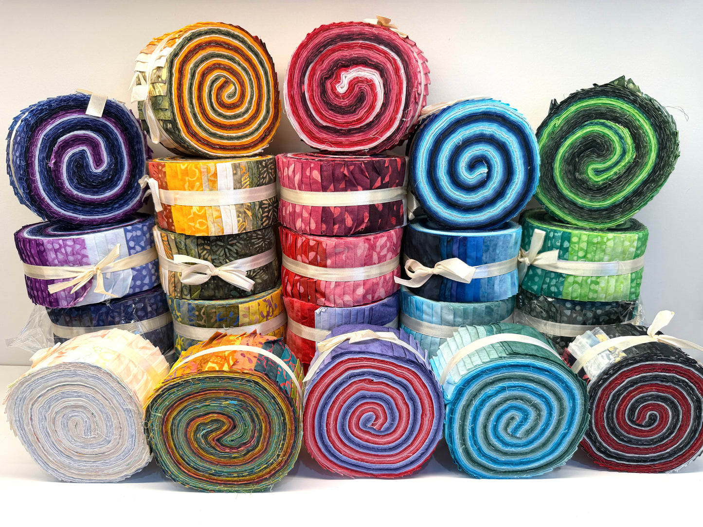 Batik Jelly Roll - Foliage