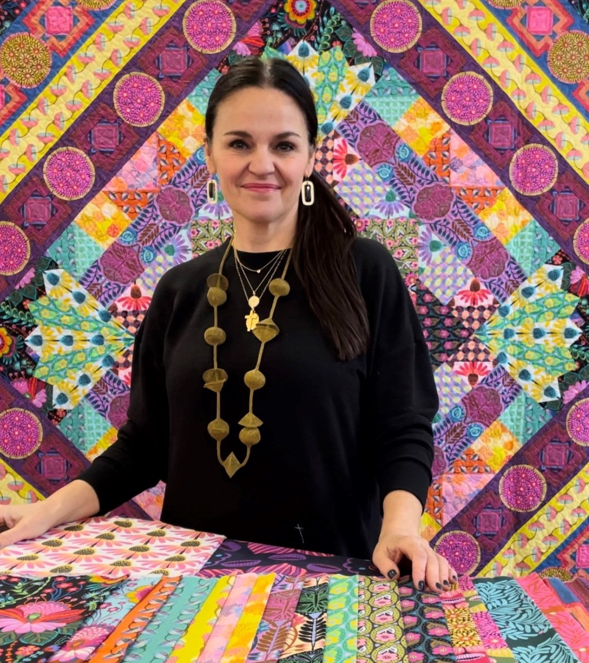 Anna Maria for Free spirit anna maria textiles at 2 sew