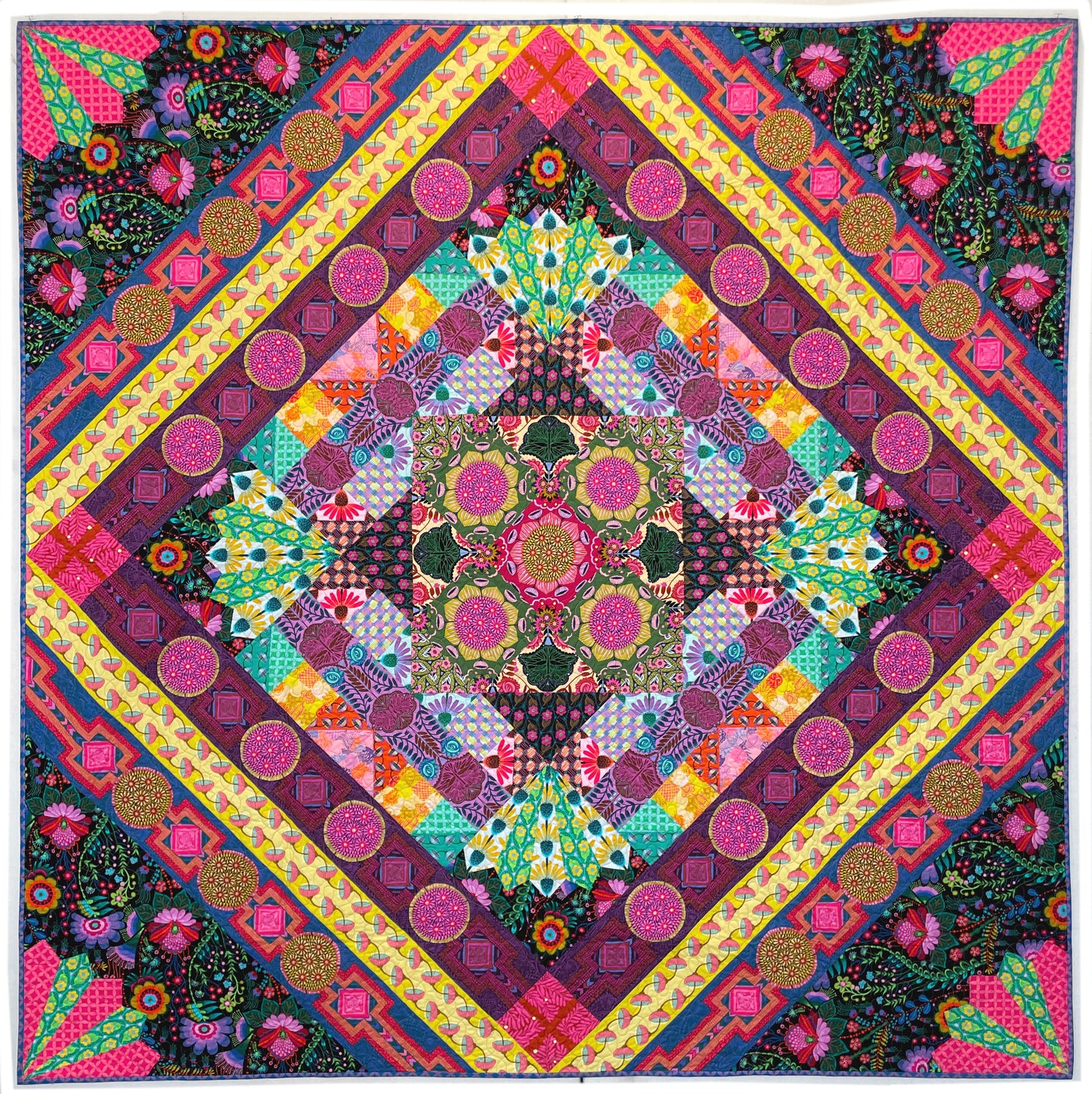 anna maaria brave quilt fabric available at 2 sew textiles art quilt supplies