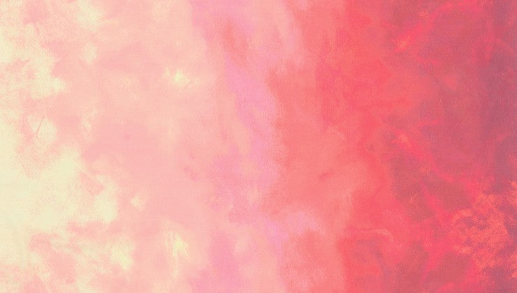 Abstract watercolor background with pink and red hues
