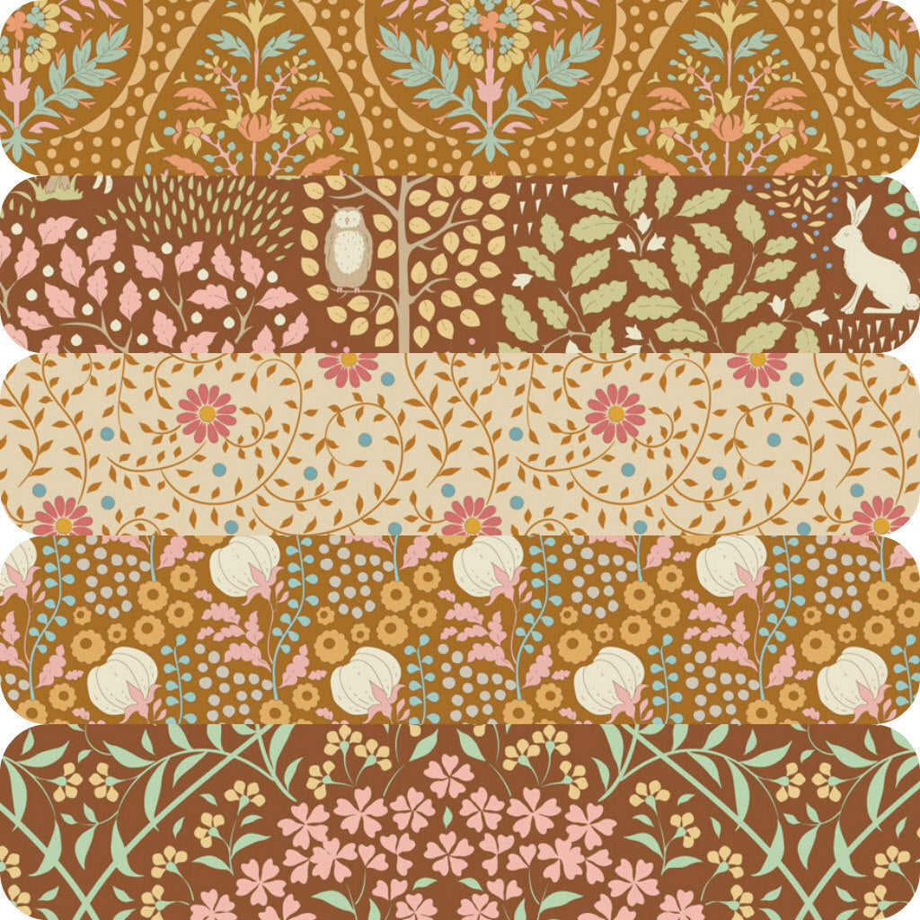 Tilda SANCTUARY fabric Collection - Pre Cuts - Fat Quarter Bundle