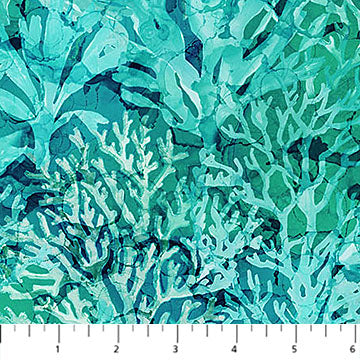 Deep Blue fabric collection - Humpback Whales Swimming - Panel and Fabrics