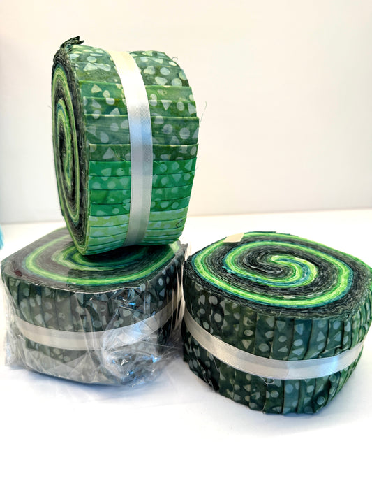 Batik Jelly Roll - Foliage