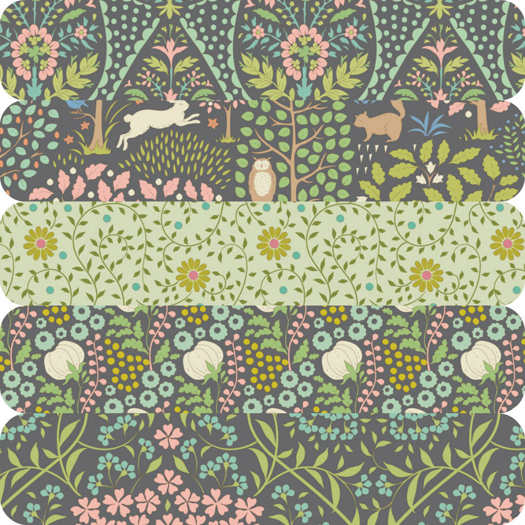 Tilda SANCTUARY fabric Collection - Pre Cuts - Fat Quarter Bundle