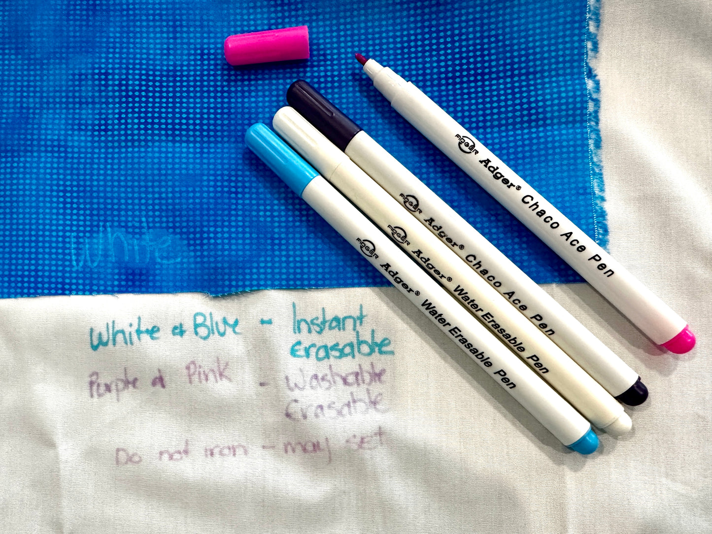 Water Soluble Vanishing Marking Pen Set - Adger Chaco