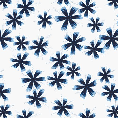 Inked petals Inkperfect by Art gallery Fabrics a beautiful collection reminiscent of ancient japanese textile techniques available at 2 Sew Textiles Art Quilt Supplies