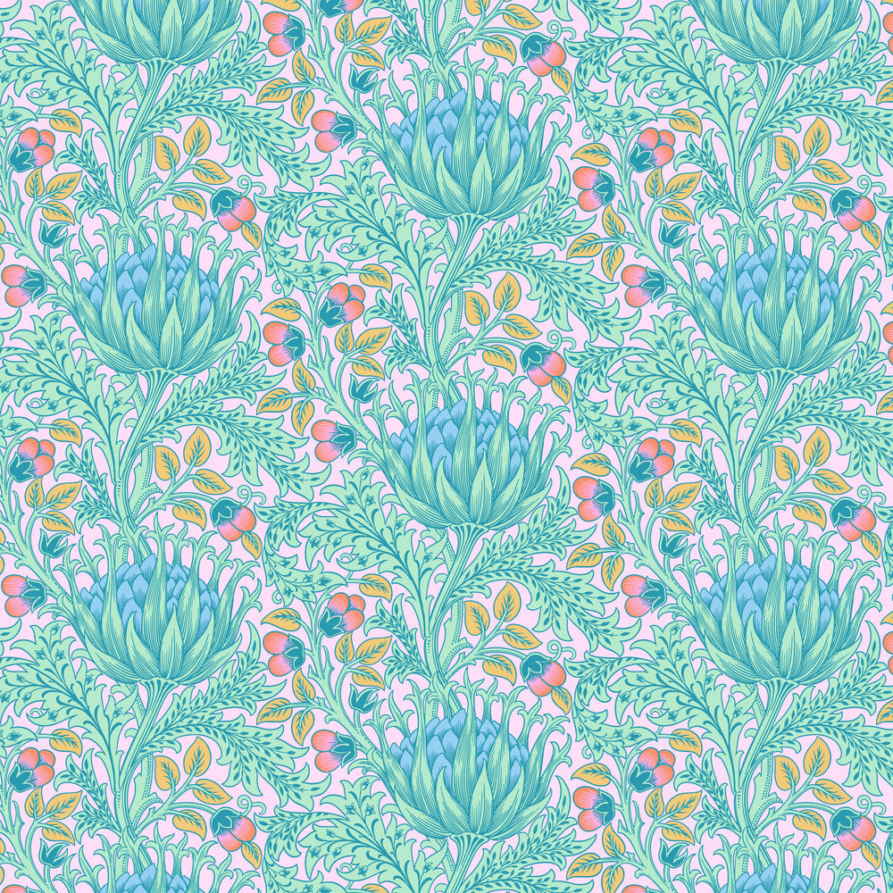 Kaffe x Morris & Co for FreeSpirit - ARTICHOKE LAVENDER