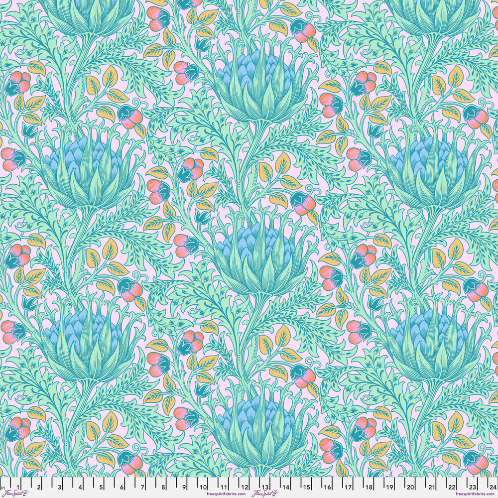 Kaffe x Morris & Co for FreeSpirit - ARTICHOKE LAVENDER