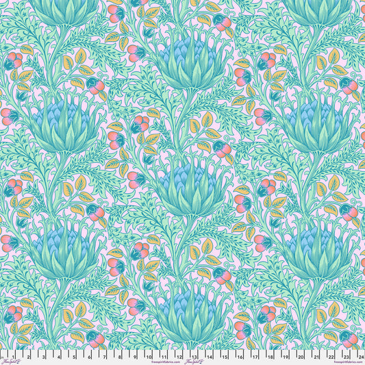 Kaffe x Morris & Co for FreeSpirit  - ARTICHOKE LAVENDER