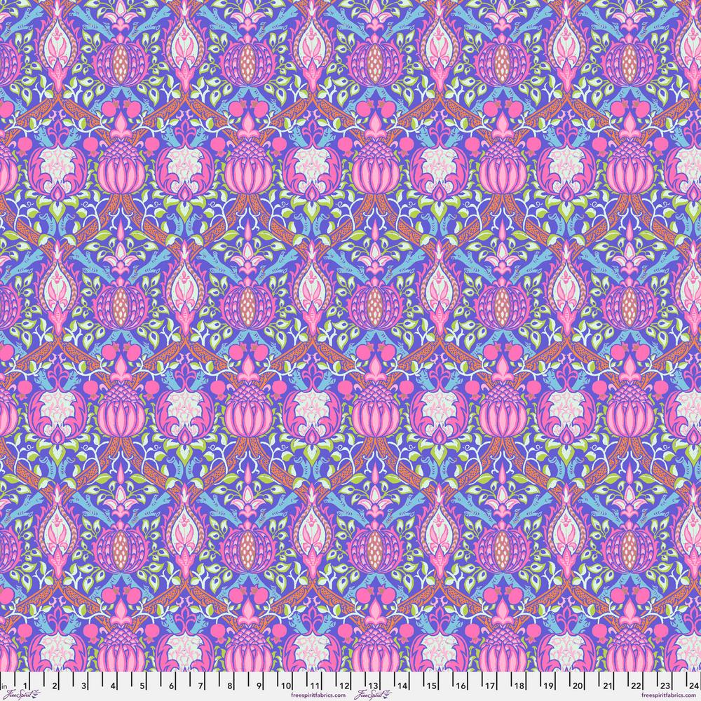 Kaffe x Morris & Co for FreeSpirit - GRANADA PURPLE