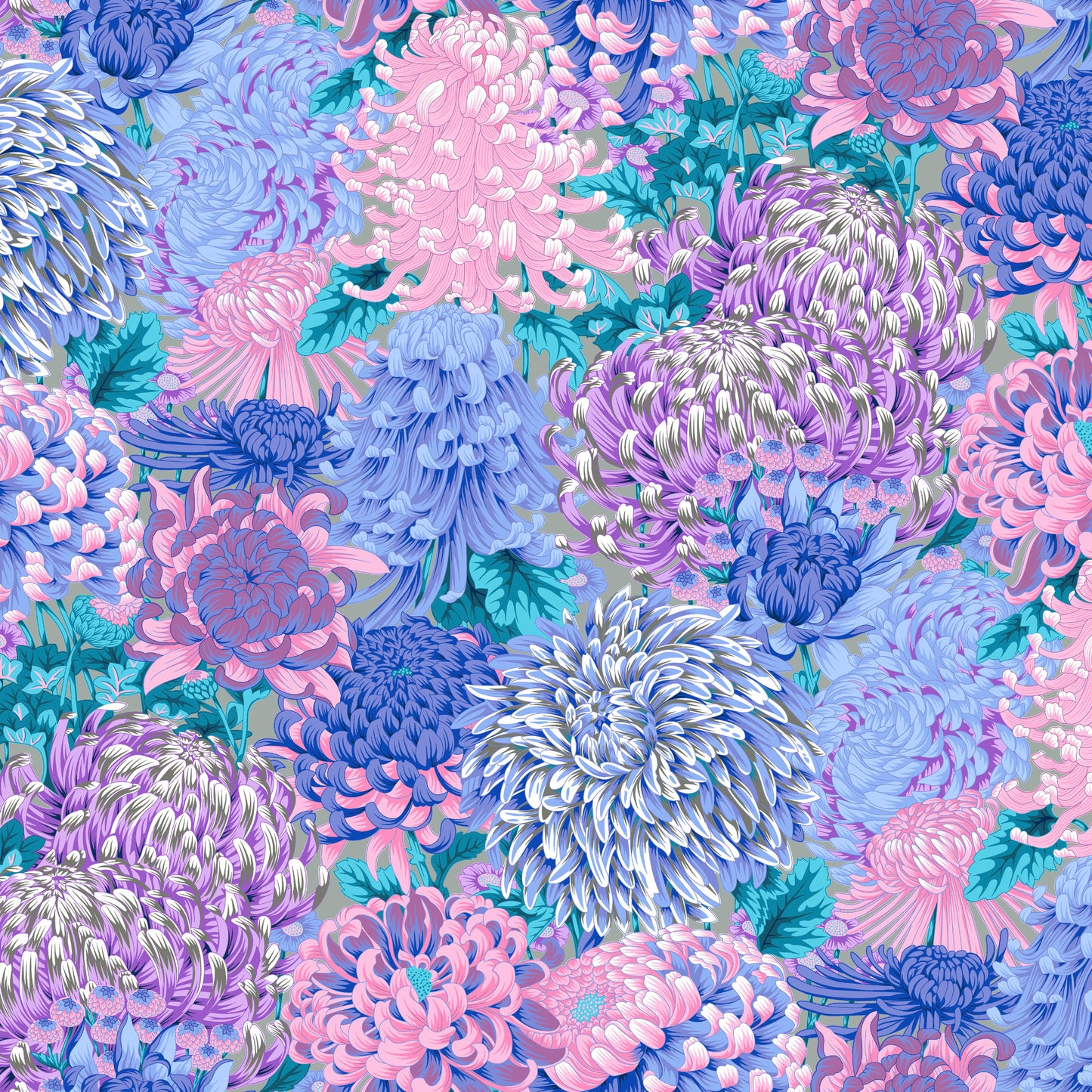 INCLUDED FABRIC bundle layout Kaffe collective quilting fabric bundle august 2021 2-pc fat quarter dark available at 2 sew textiles art quilt supplies