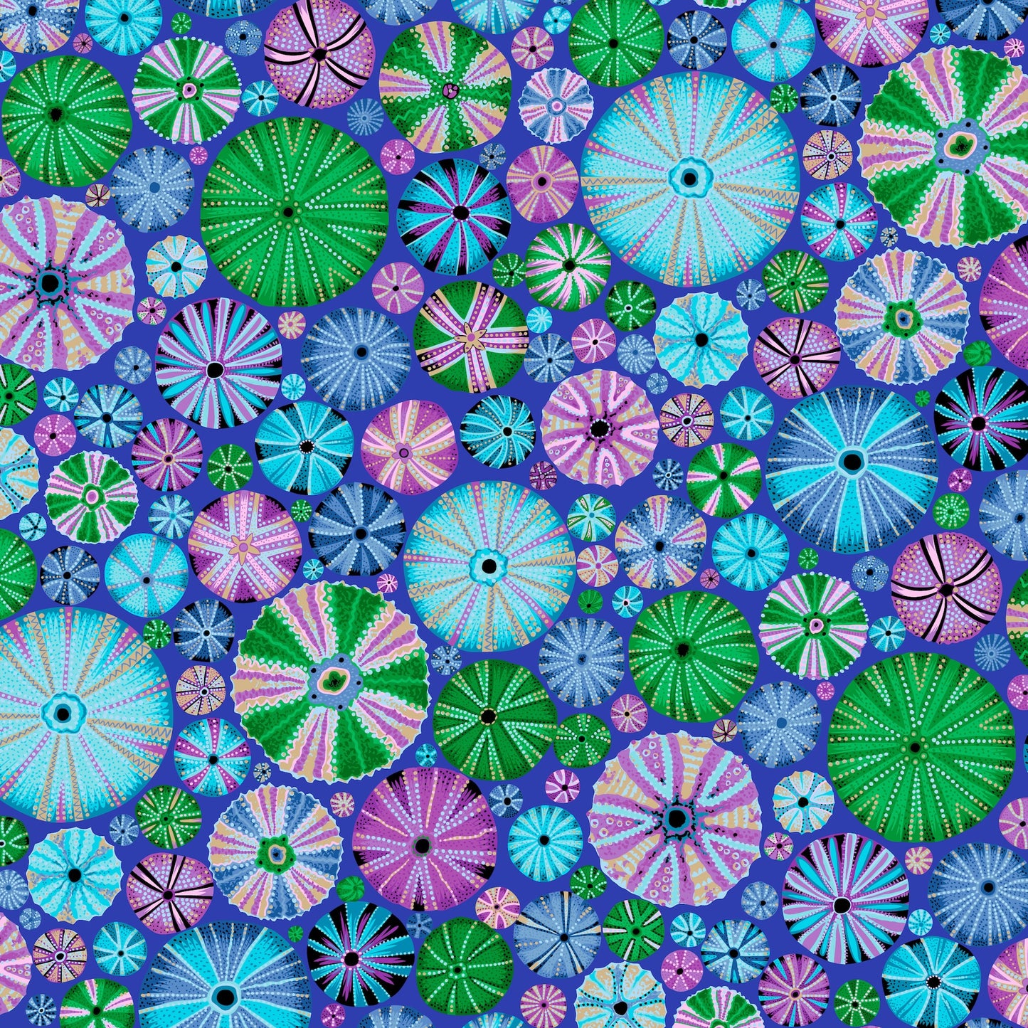 FABRIC SELECTION fabric layout bundle August 2024 COOL - 20 pc Fat Quarter Quilting Fabric Bundle - Kaffe Fassett Collective for FreeSpirit - FB4FQGP.Aug24COOL available at 2 sew textiles art quilt supplies .com