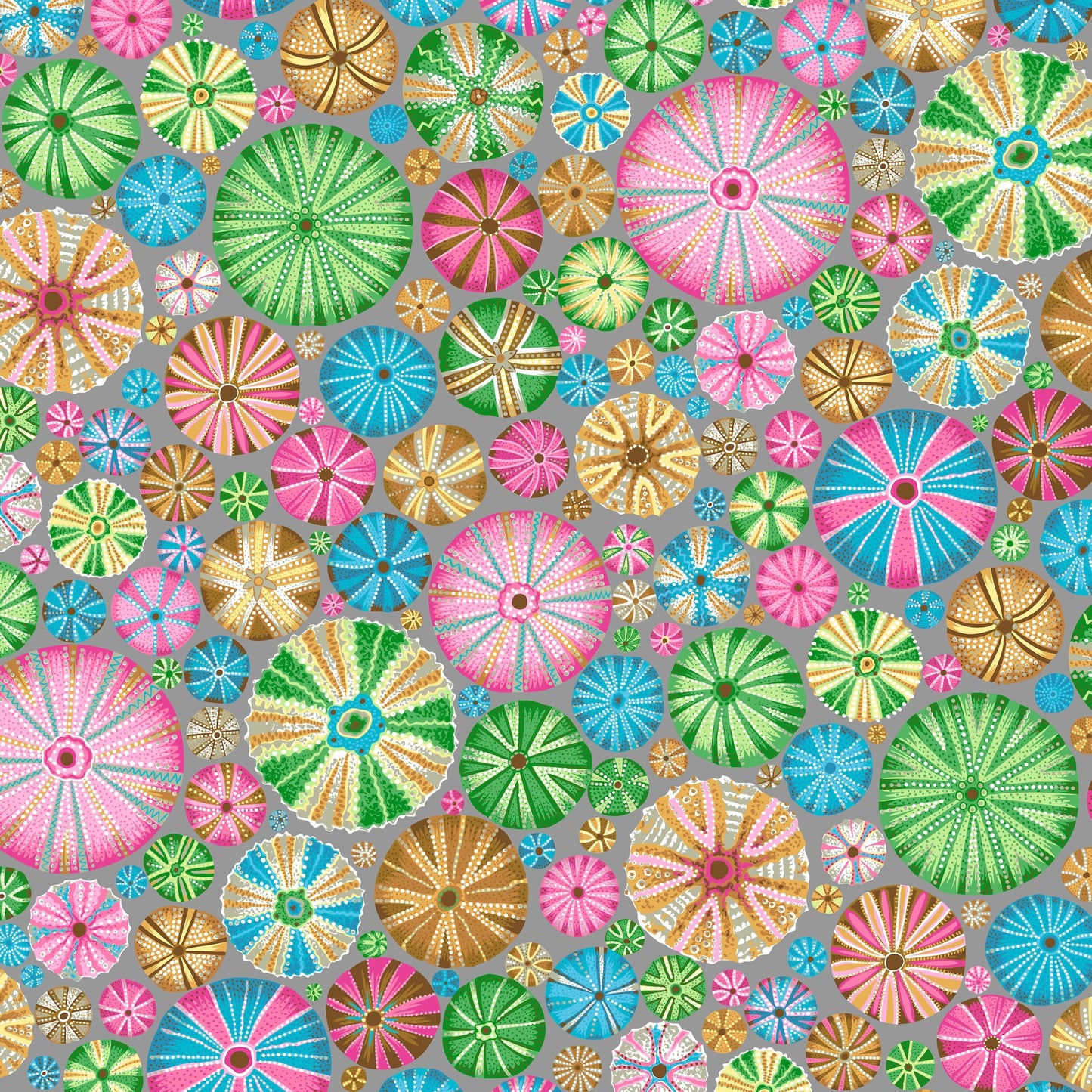 sample fabric August 2024 Light - 10 pc Fat Quarter Quilting Fabric Bundle - Kaffe Fassett Collective for FreeSpirit - FB4FQGP.Aug24LIGHT available at 2 sew textiles artquiltsupplies .com