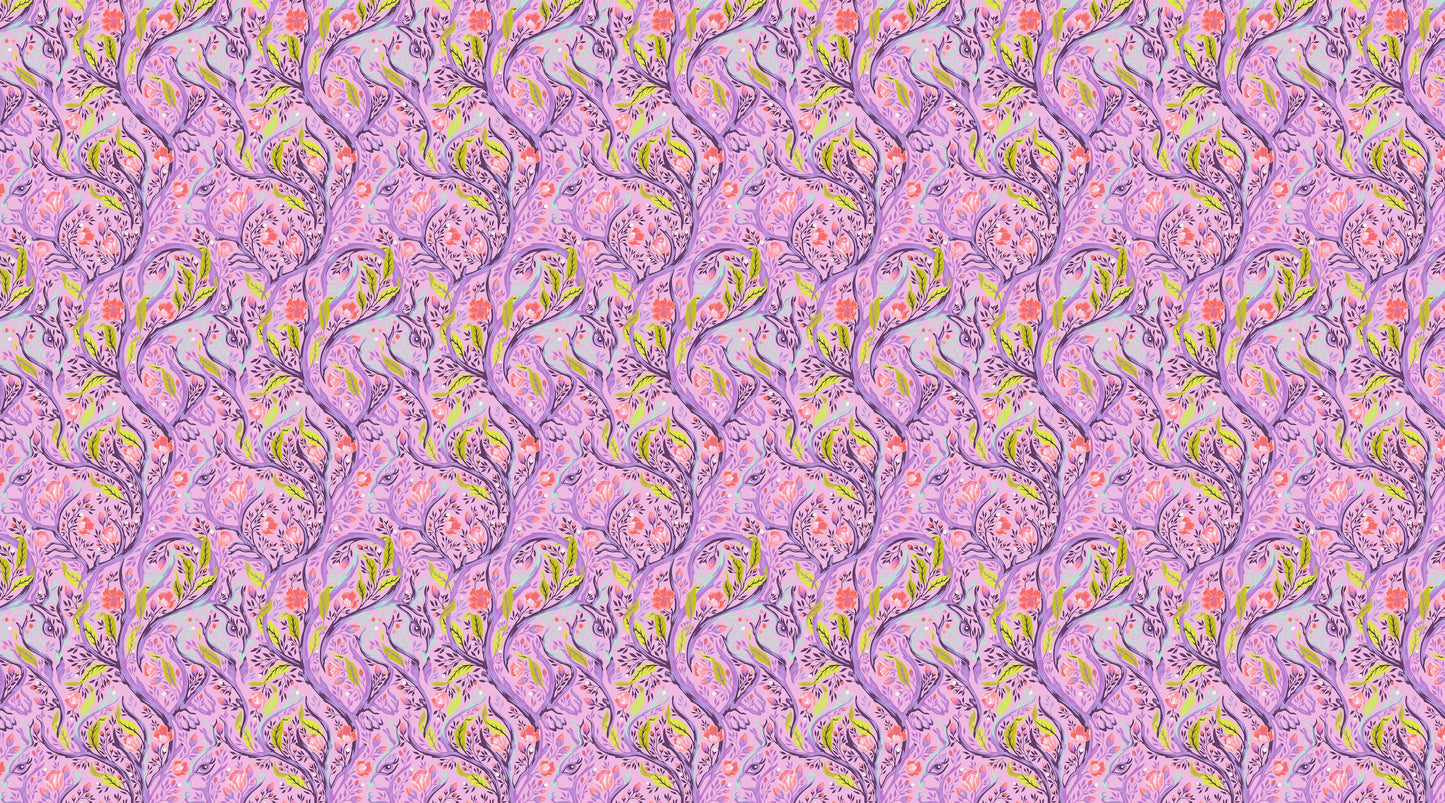 FULL MOON FOREST II - Tula Pink - Branch Manager - BLOSSOM per half metre