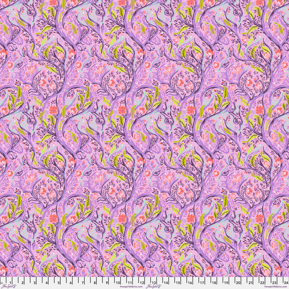 FULL MOON FOREST II - Tula Pink - Branch Manager - BLOSSOM per half metre