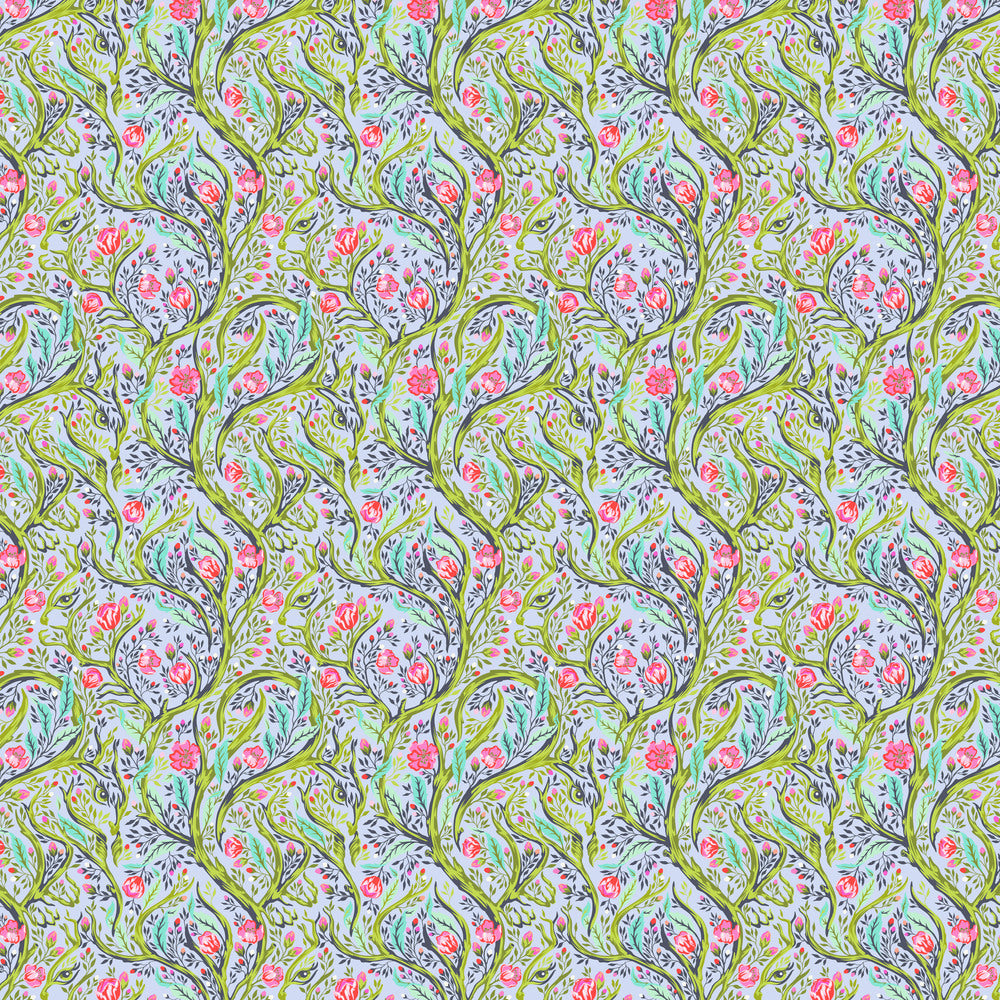 FULL MOON FOREST II - Tula Pink - Branch Manager - STARLIGHT per half metre