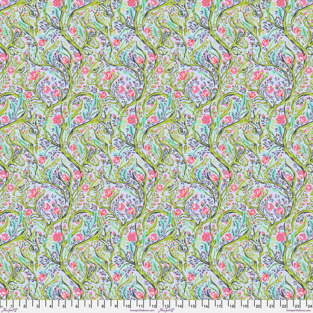 FULL MOON FOREST II - Tula Pink - Branch Manager - STARLIGHT per half metre