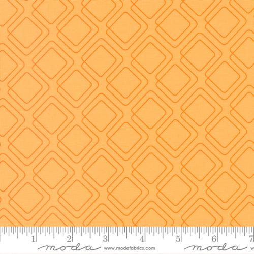 Apricot colour - Rainbow sherbet with fun quilty design by Sarah Ditty for Moda Fabric at 2 Sew Textiles Art Quilt Supplies