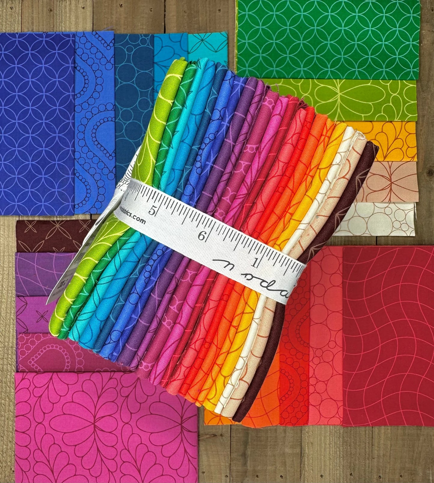 Pre-Order - Rainbow Spice - FQ Stack by  Sariditty for Moda Fabrics ***Ships May 2024***