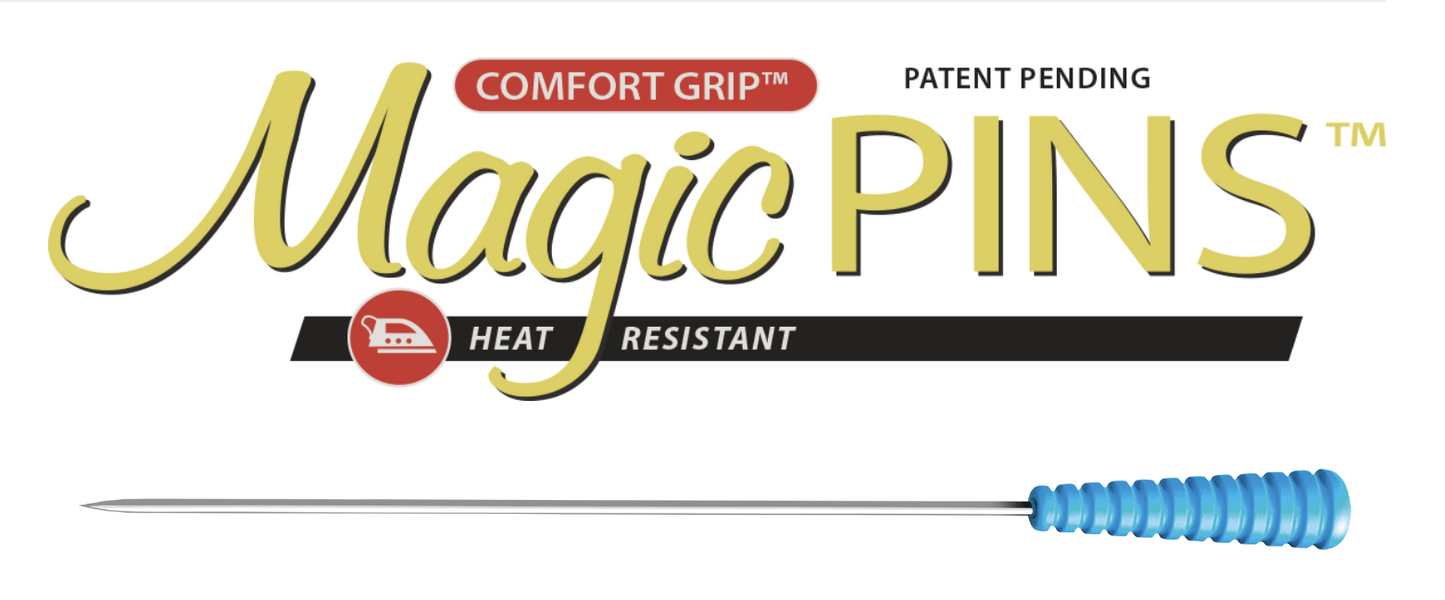Taylor seville magic pins at 2 Sew Textiles art quilt fabric supplies