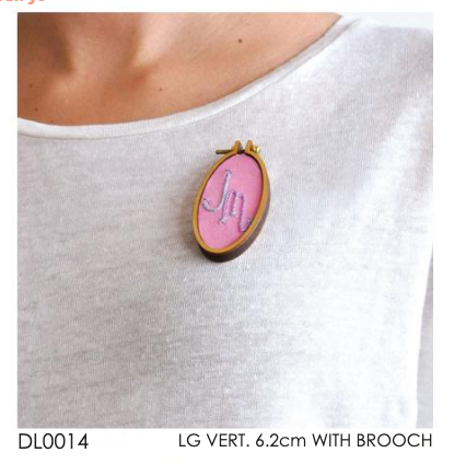 Create your own fabric and stitched jewellery! Set of 3 Mini Embroidery Hoops & Aida cloth - Beginner friendly - Quick Easy Fun Gifts