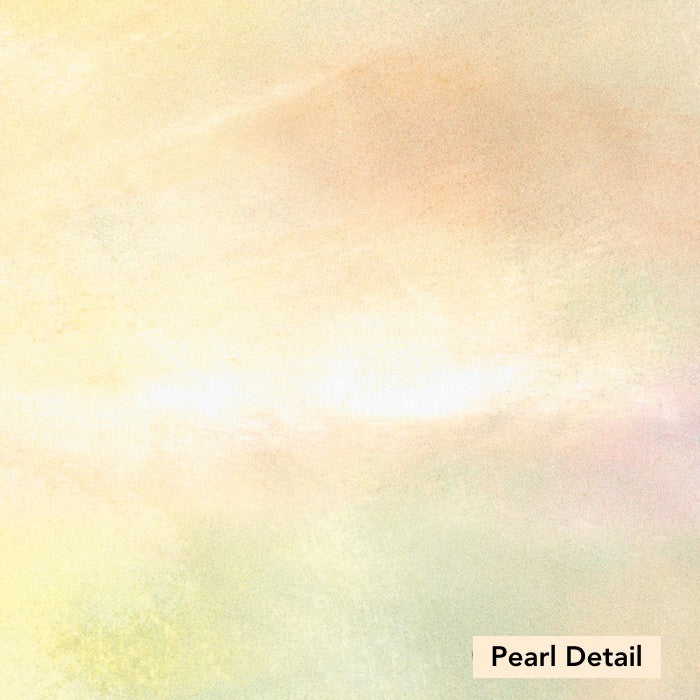 Gradient of pastel colors with 'Pearl Detail' text at the bottom right corner