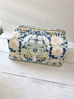 bag dragon flies and floral flowers in Spring Equinox in Libellule Awakening for Art Gallery Fabrics via melbourne Fabrics #KatieOsheaDesign  available at 2 sew textiles art quilt supplies