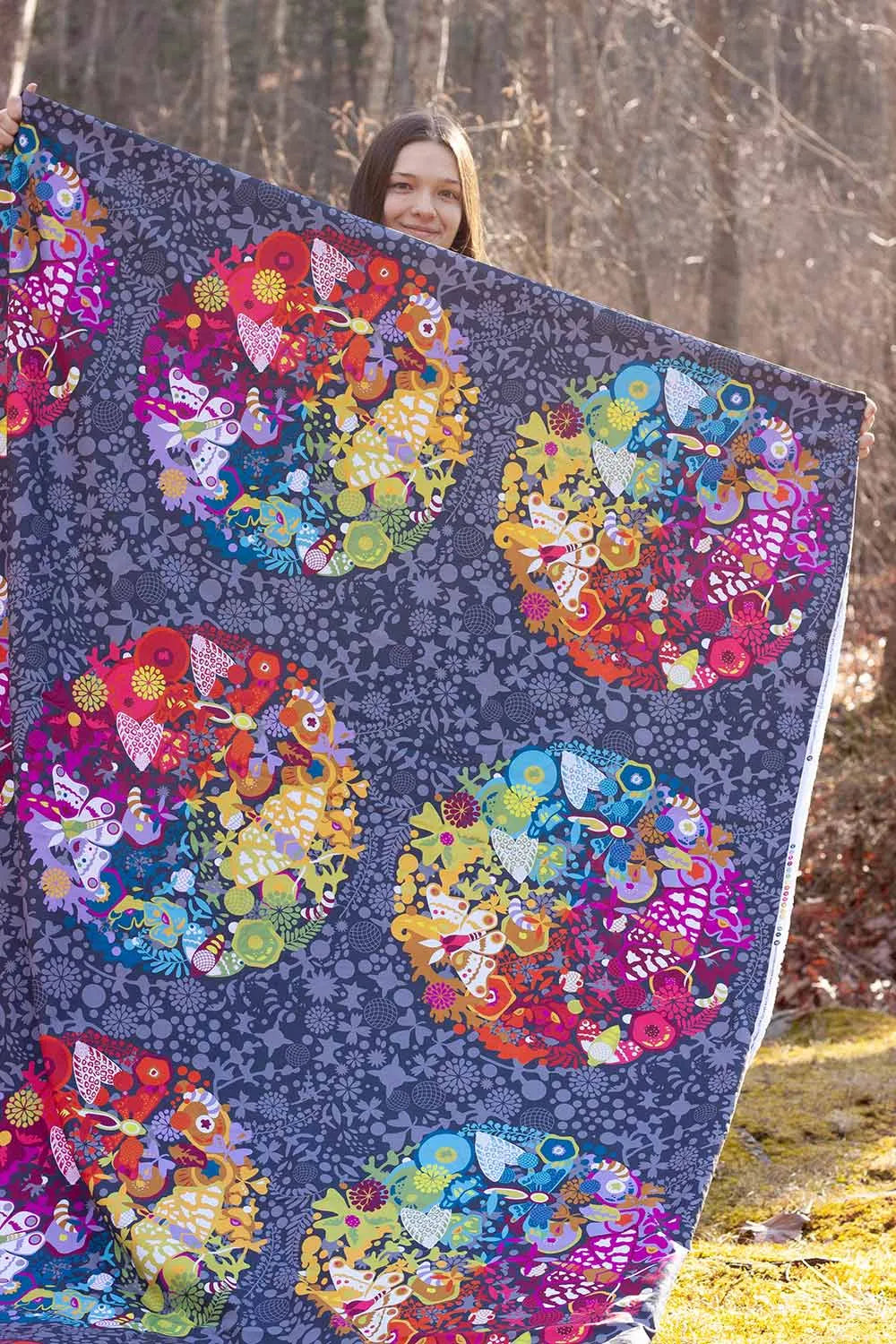 Alison Glass Color Wheel 108" Wideback - Backing Fabric per 60cm