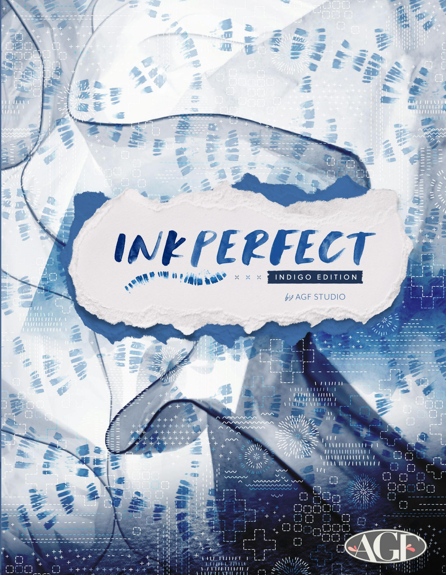 ink perfect promo image Inkperfect by Art gallery Fabrics a beautiful collection reminiscent of ancient japanese textile techniques available at 2 Sew Textiles Art Quilt Supplies