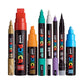Drawing to Creative Colour - Fabric Art Kit - 5 Fabric Markers with artist image to colour