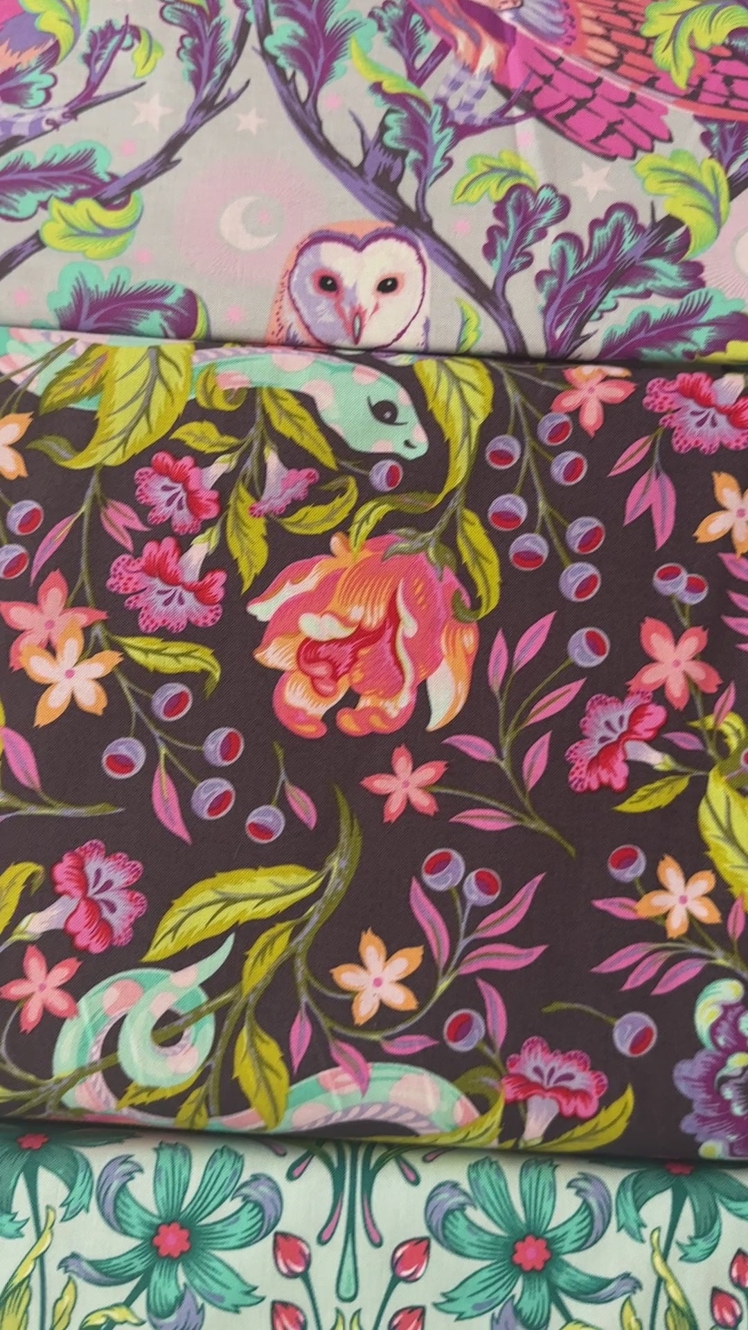 hissy fit by tula pink at 2 sew textiles art quilt supplies