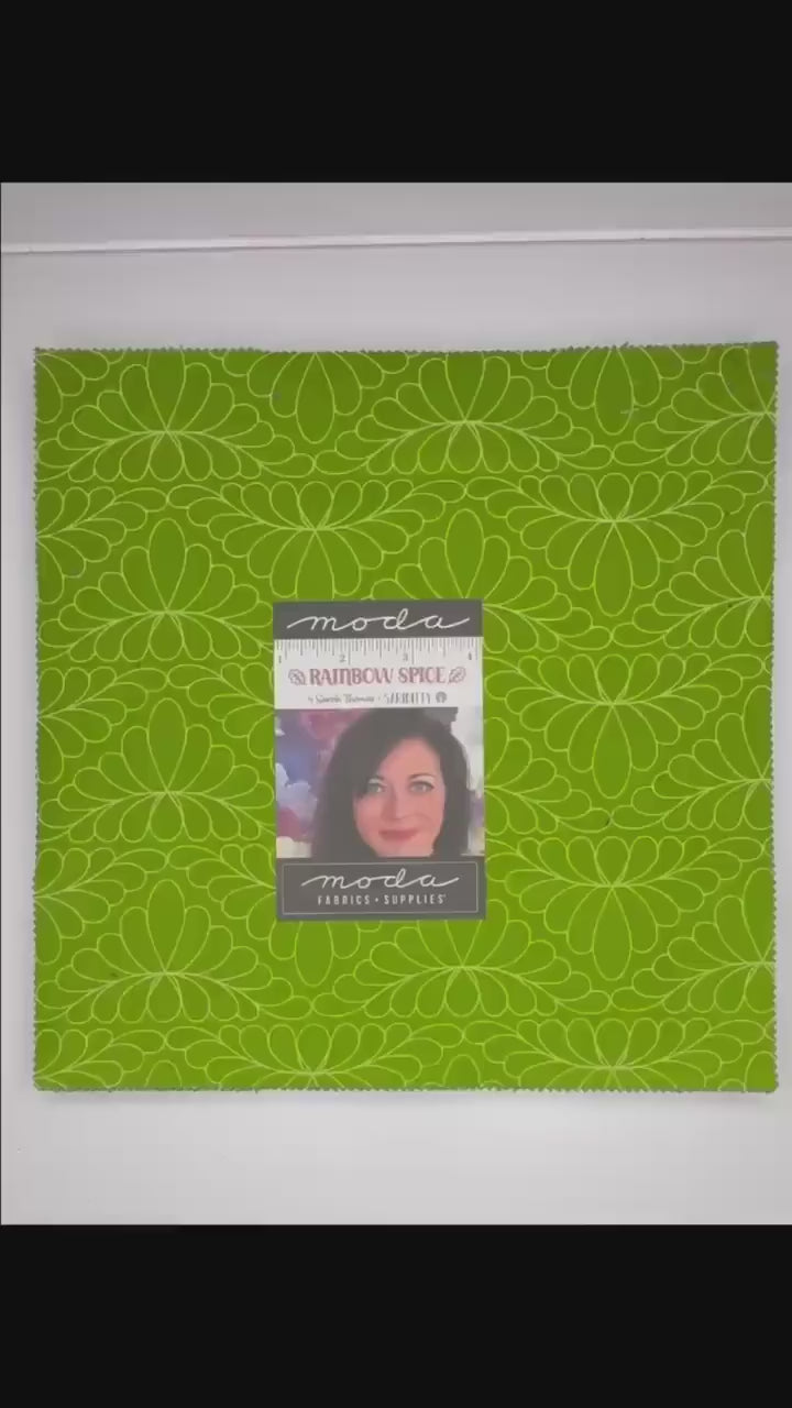 Layer cake full collection - rainbow spice by Sarah Thomas - saraditty for Moda Fabrics - available at 2 Sew Textiles - art quilt supplies
