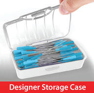 designer storage case - quilting 100 Taylor seville magic pins at 2 Sew Textiles art quilt fabric supplies