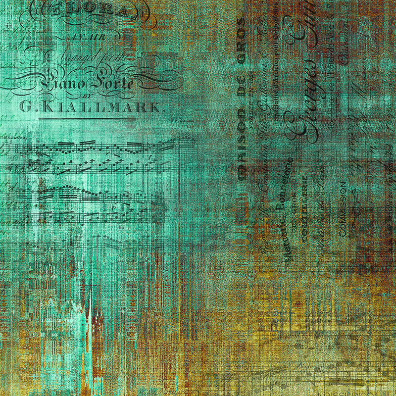 Tim Holtz Piano Sorte patina abandoned at 2 Sew Textiles Art Quilt Supplies