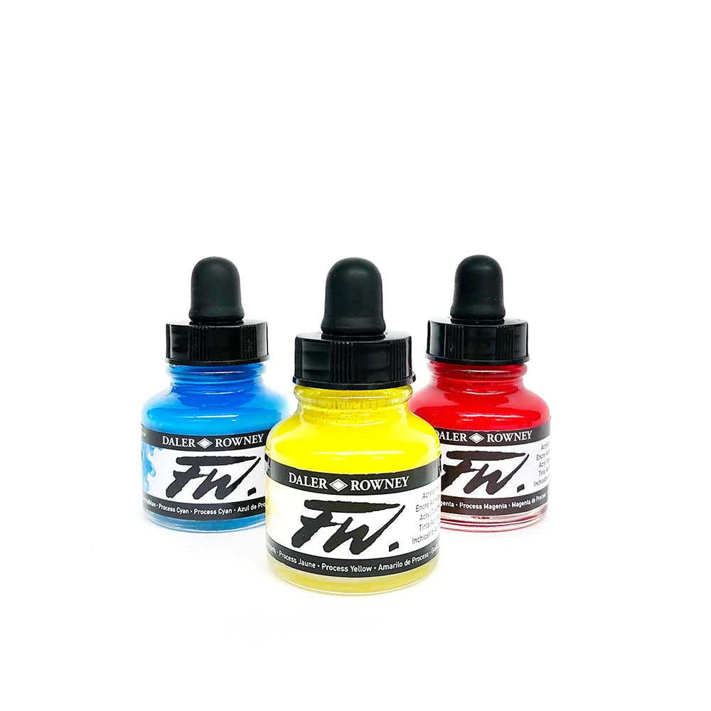 Acrylic Inks - Daler Rowney - FW Inks – ART QUILT SUPPLIES - 2 Sew Textiles