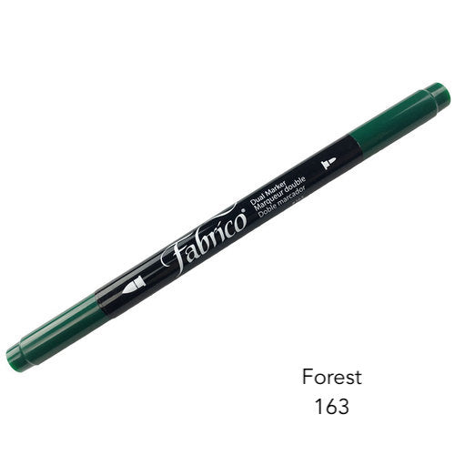 forest  - fabrico fabric markers by Tsukineko in Japan. Permanent light fast great range of colours.  available at 2 SewTextiles - art quilt supplies. great for quilt labels and textile art