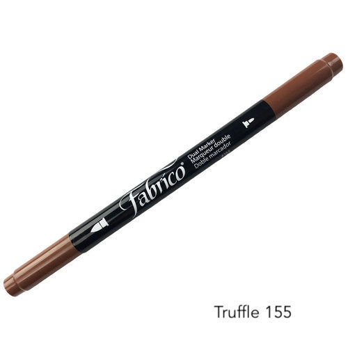 truffle  - fabrico fabric markers by Tsukineko in Japan. Permanent light fast great range of colours.  available at 2 SewTextiles - art quilt supplies. great for quilt labels and textile art