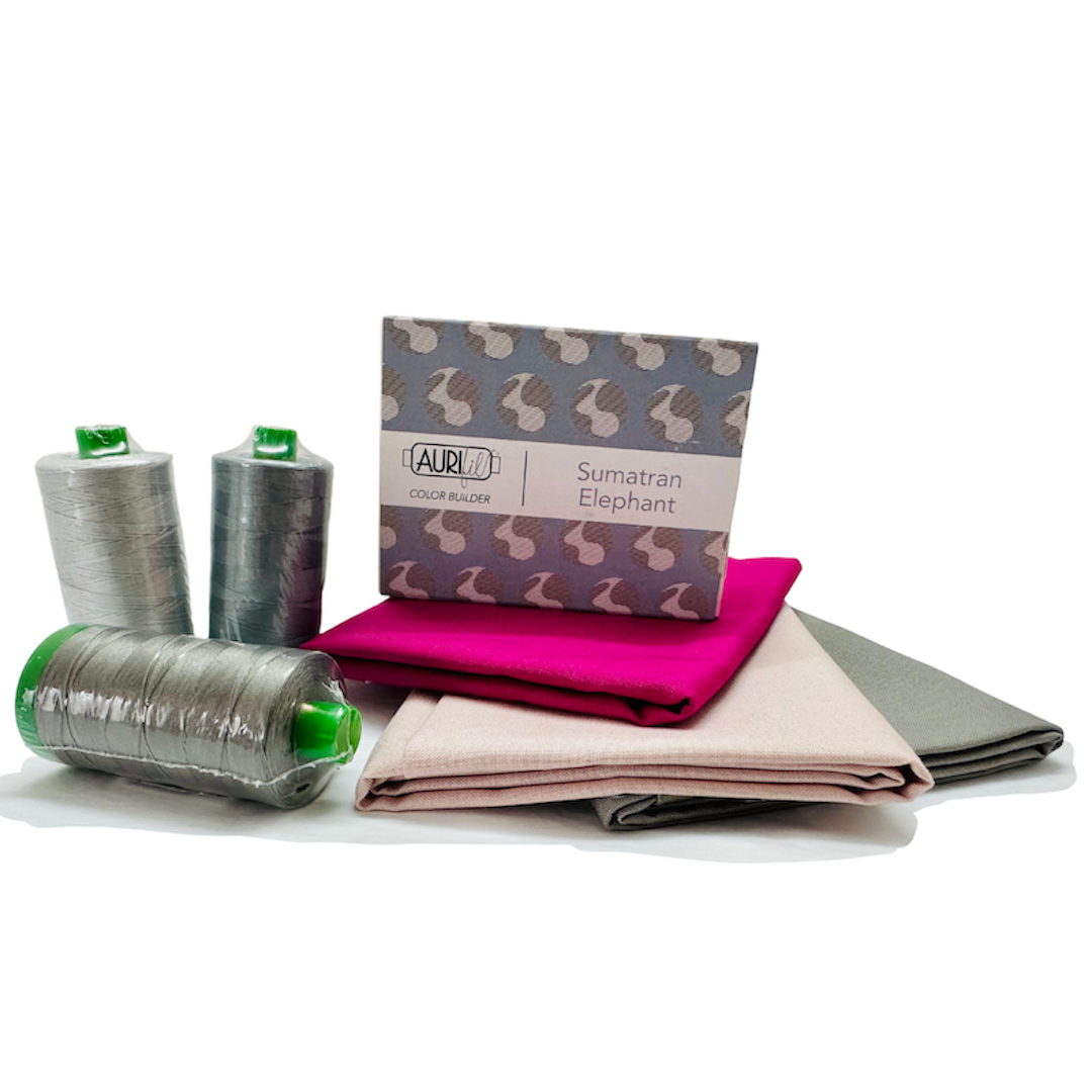 January's Colours - Thread + Fabric bundle