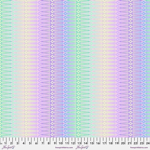 Tula Pink - Moon Garden - Oopsie Daisy - Dusk - per half metre - with free Tumble quilt pattern