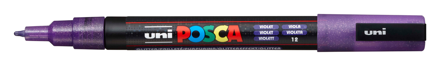 Stylos à peinture Posca - PC3M - métallisé inclus