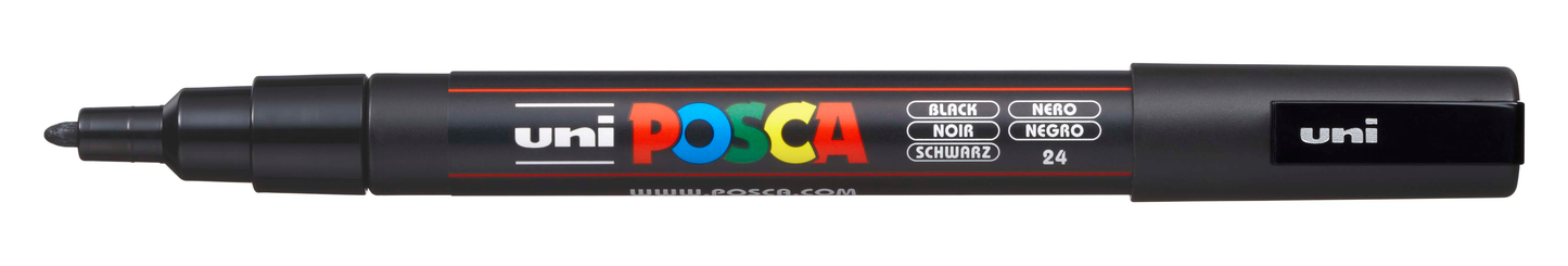 Stylos à peinture Posca - PC3M - métallisé inclus
