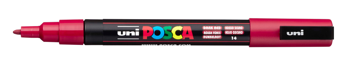 Stylos à peinture Posca - PC3M - métallisé inclus