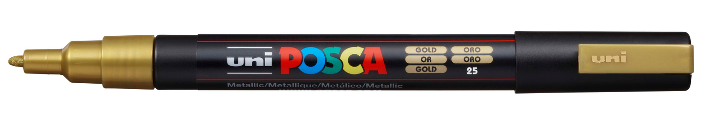 Stylos à peinture Posca - PC3M - métallisé inclus