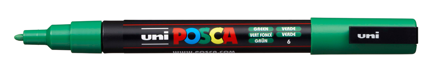 Stylos à peinture Posca - PC3M - métallisé inclus
