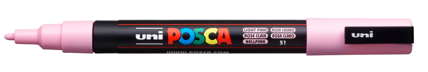 Stylos à peinture Posca - PC3M - métallisé inclus