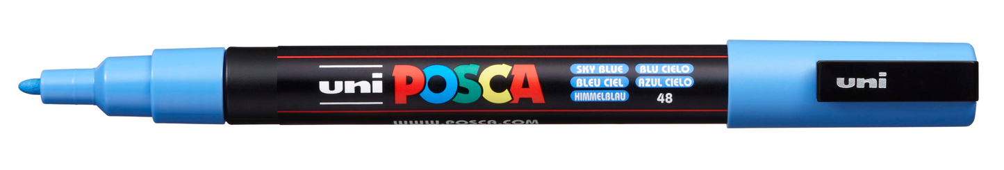 Stylos à peinture Posca - PC3M - métallisé inclus